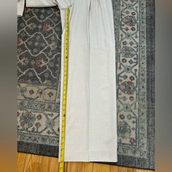 Generation Love Cream Vanilla Blazer and Wide Leg Pant Set - Picture 15 of 16